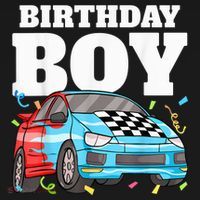 Birthday Boy Toddler Race Car Racing Car Driver Theme Hoodie thumb 2