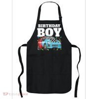 Birthday Boy Toddler Race Car Racing Car Driver Theme Apron thumb 0