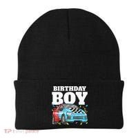 Birthday Boy Toddler Race Car Racing Car Driver Theme Beanie thumb 0