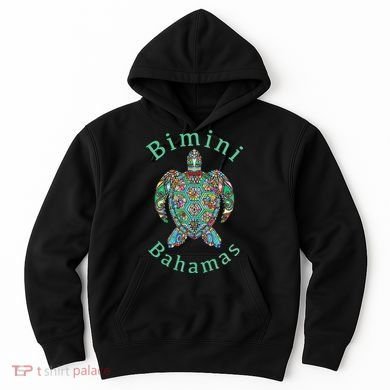 Bimini, Bahamas Tribal Turtle Gift Hoodie