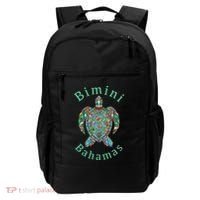 Bimini, Bahamas Tribal Turtle Gift Backpack thumb 0