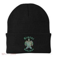 Bimini, Bahamas Tribal Turtle Gift Beanie thumb 0