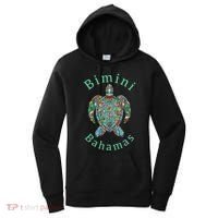 Bimini, Bahamas Tribal Turtle Gift Women's Hoodie thumb 0