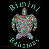 Bimini, Bahamas Tribal Turtle Gift Women's Hoodie thumb 2