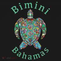 Bimini, Bahamas Tribal Turtle Gift Baby Bodysuit thumb 2