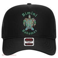 Bimini, Bahamas Tribal Turtle Gift Hat thumb 0