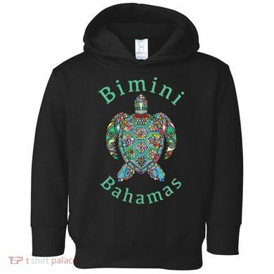 Bimini, Bahamas Tribal Turtle Gift Toddler Hoodie