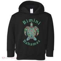 Bimini, Bahamas Tribal Turtle Gift Toddler Hoodie thumb 0