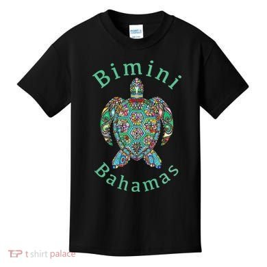 Bimini, Bahamas Tribal Turtle Gift Kids T-Shirt