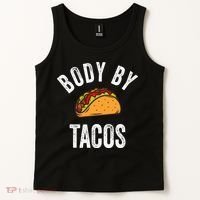 Body By Tacos Funny Cinco De Mayo Mexican Party Tank Top thumb 2