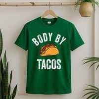 Body By Tacos Funny Cinco De Mayo Mexican Party T-Shirt thumb 2