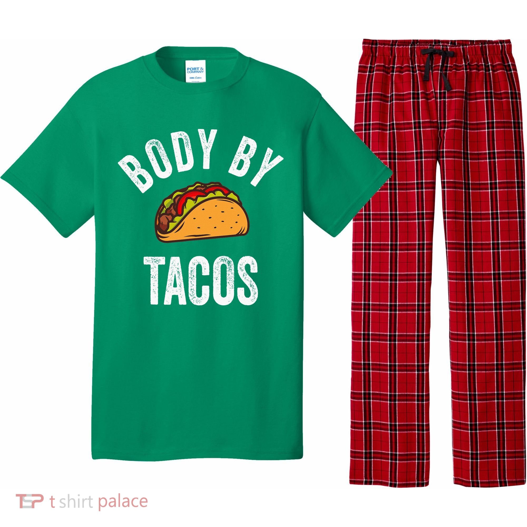 Body By Tacos Funny Cinco De Mayo Mexican Party Pajama Set