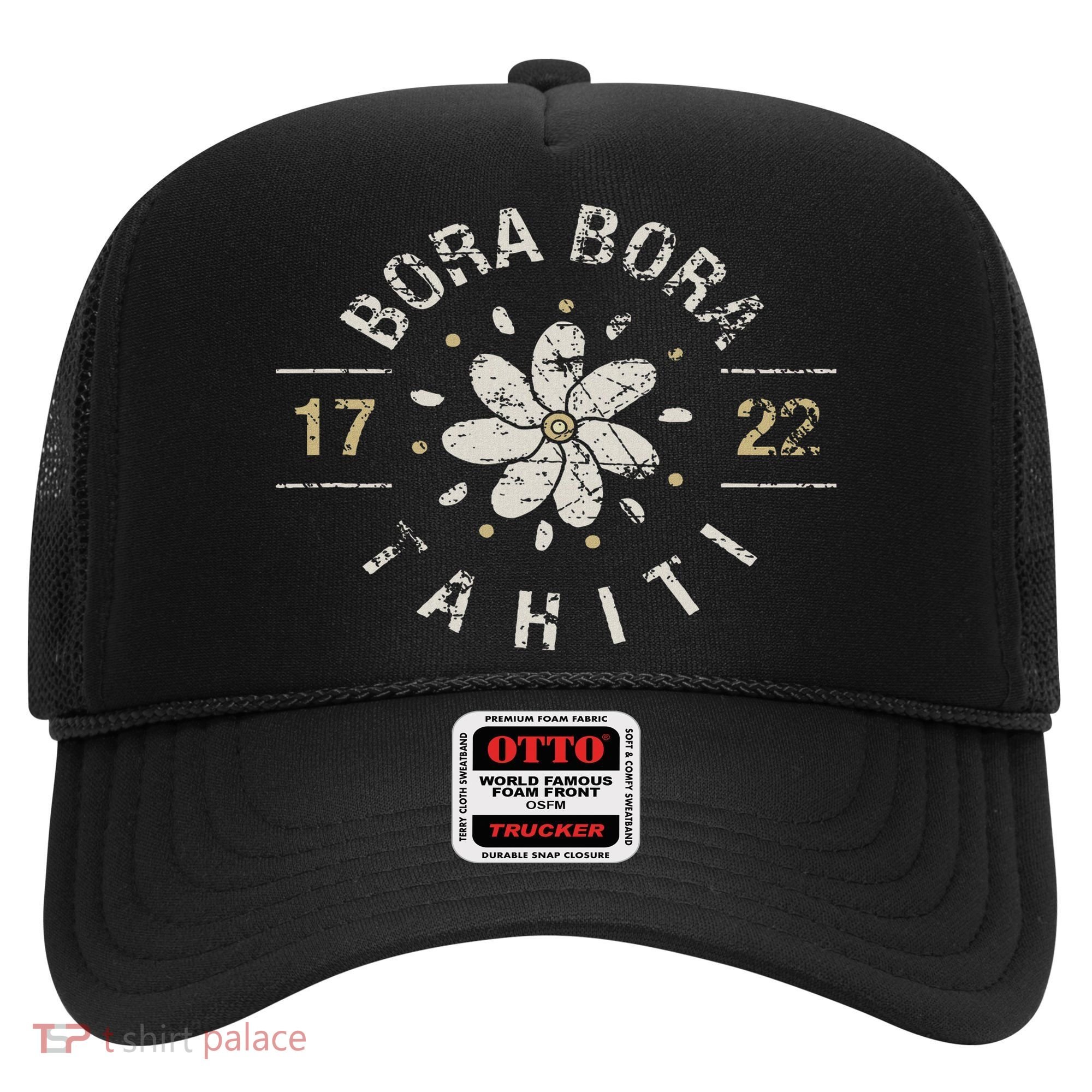 Bora Bora Tahiti Cool Vacation Location Souvenir Gift Hat