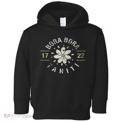 Bora Bora Tahiti Cool Vacation Location Souvenir Gift Toddler Hoodie