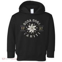 Bora Bora Tahiti Cool Vacation Location Souvenir Gift Toddler Hoodie thumb 0