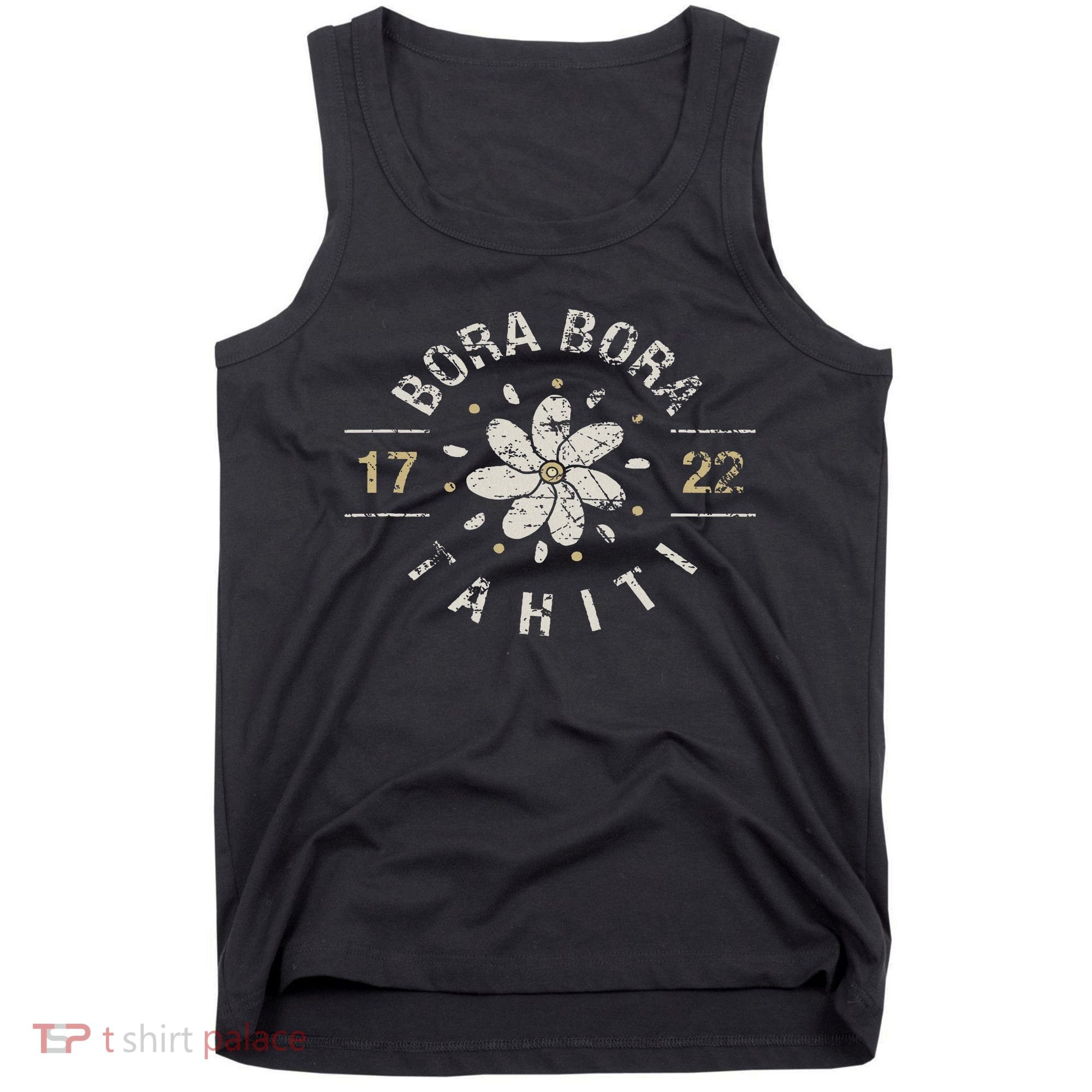 Bora Bora Tahiti Cool Vacation Location Souvenir Gift Tank Top