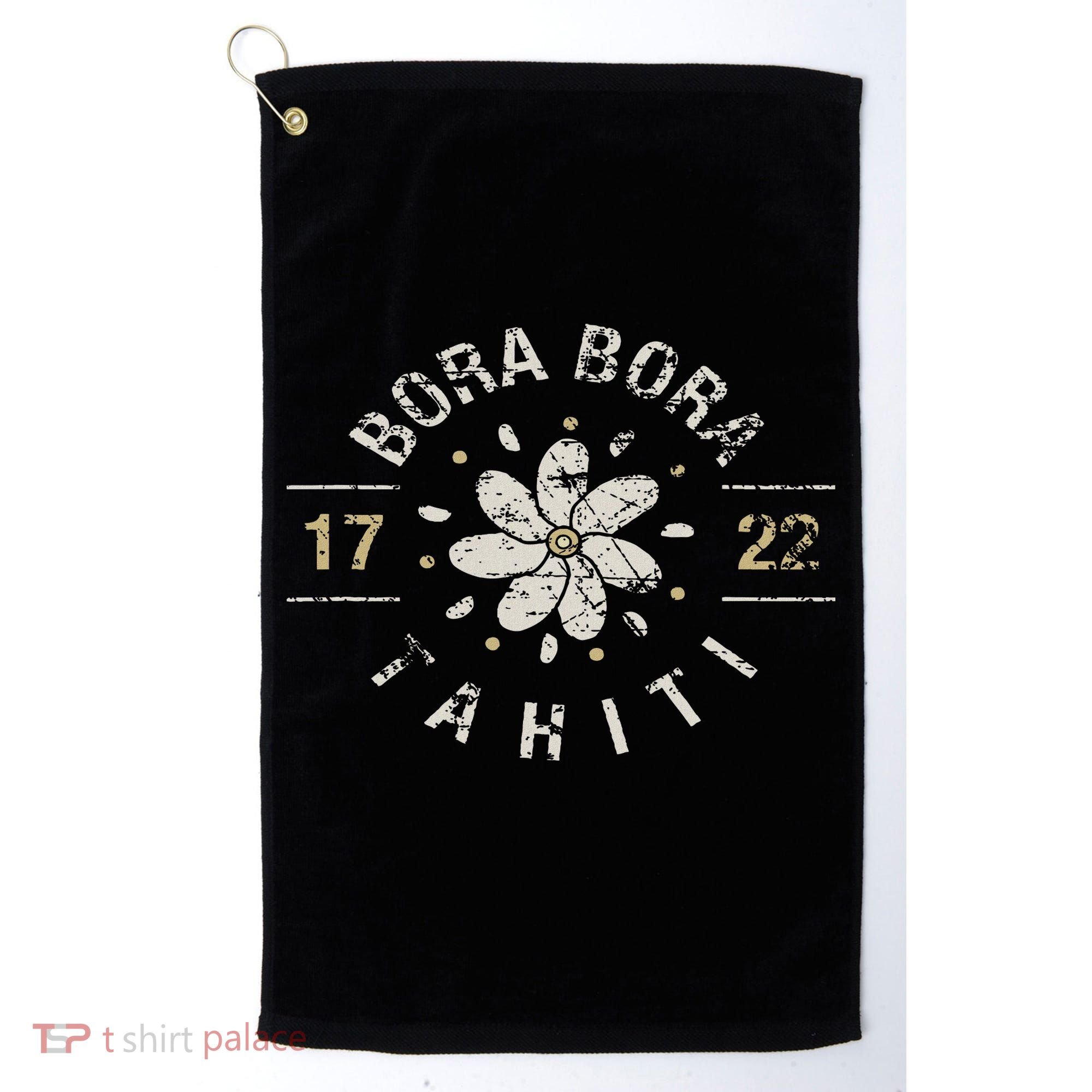 Bora Bora Tahiti Cool Vacation Location Souvenir Gift Golf Towel