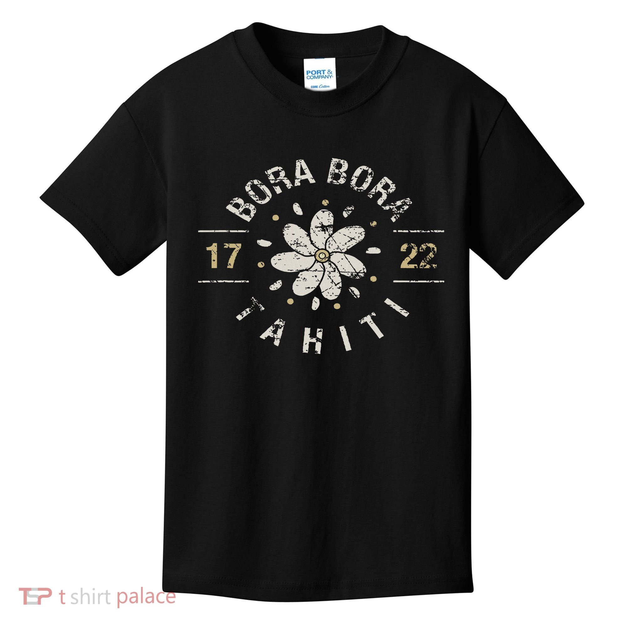 Bora Bora Tahiti Cool Vacation Location Souvenir Gift Kids T-Shirt