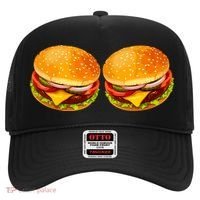 Big Boobs Two Big Hamburger Titty Boobie Hat thumb 0