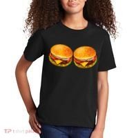 Big Boobs Two Big Hamburger Titty Boobie Kids T-Shirt thumb 2