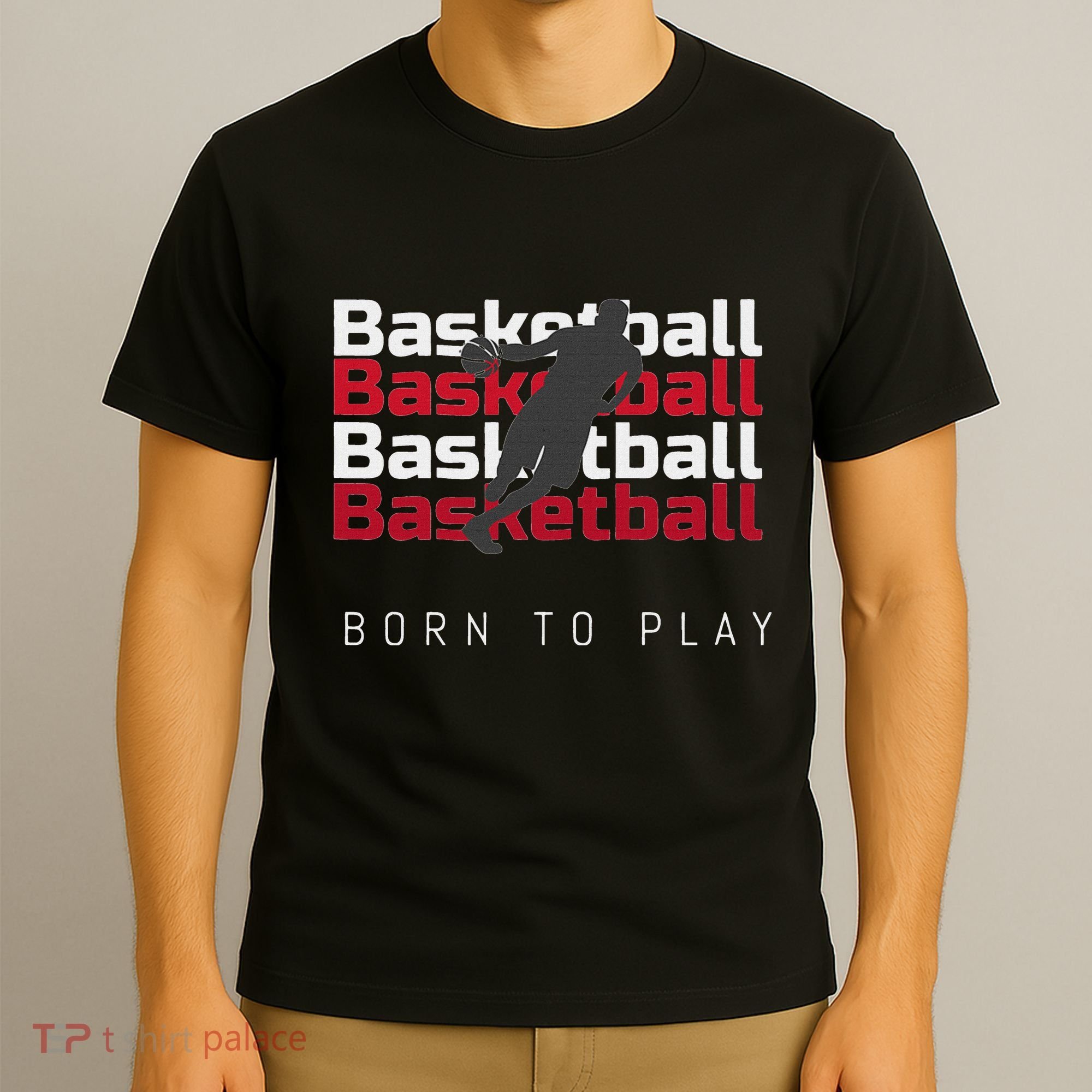 Basketball Born To Play T-Shirt
