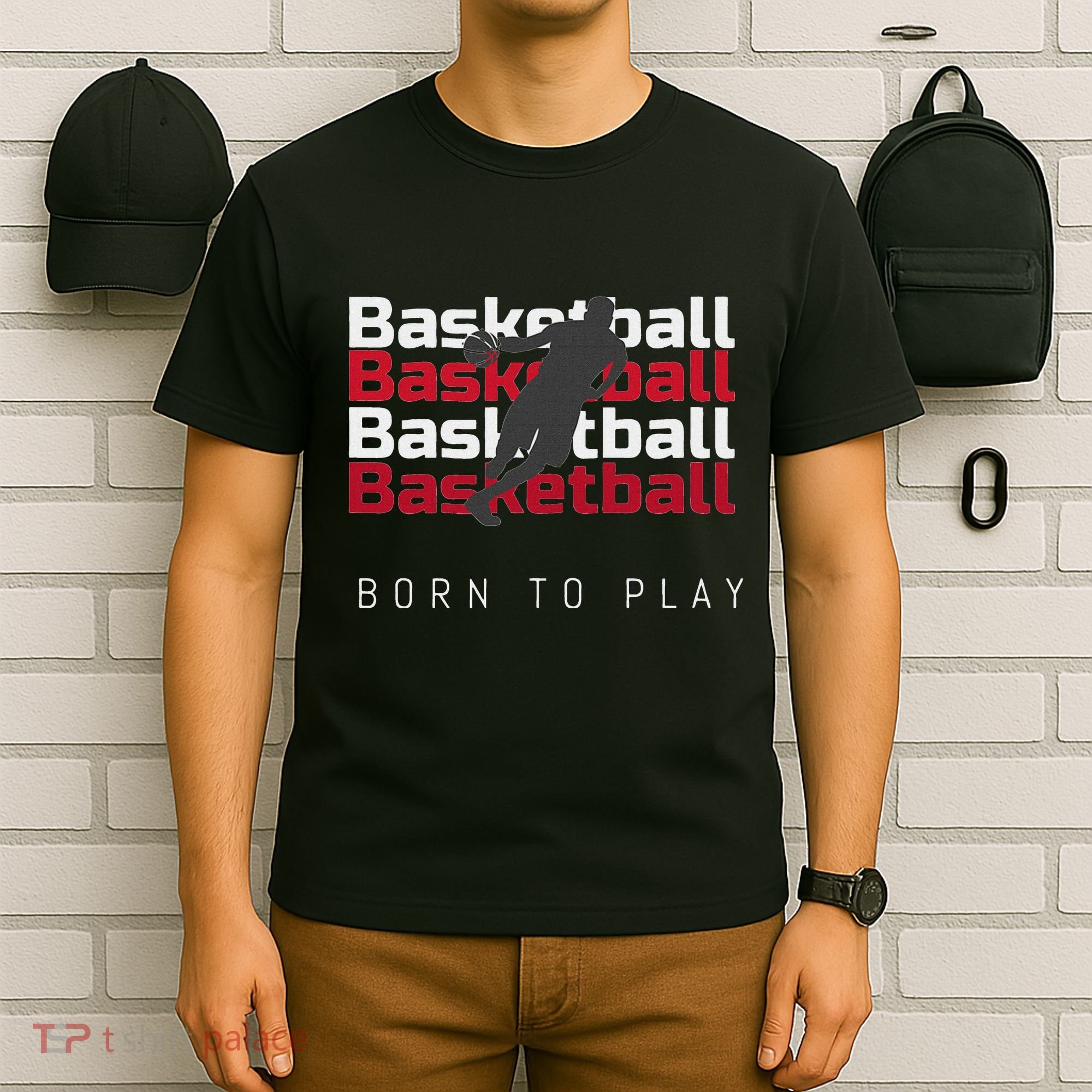Basketball Born To Play T-Shirt
