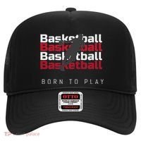 Basketball Born To Play Hat thumb 0