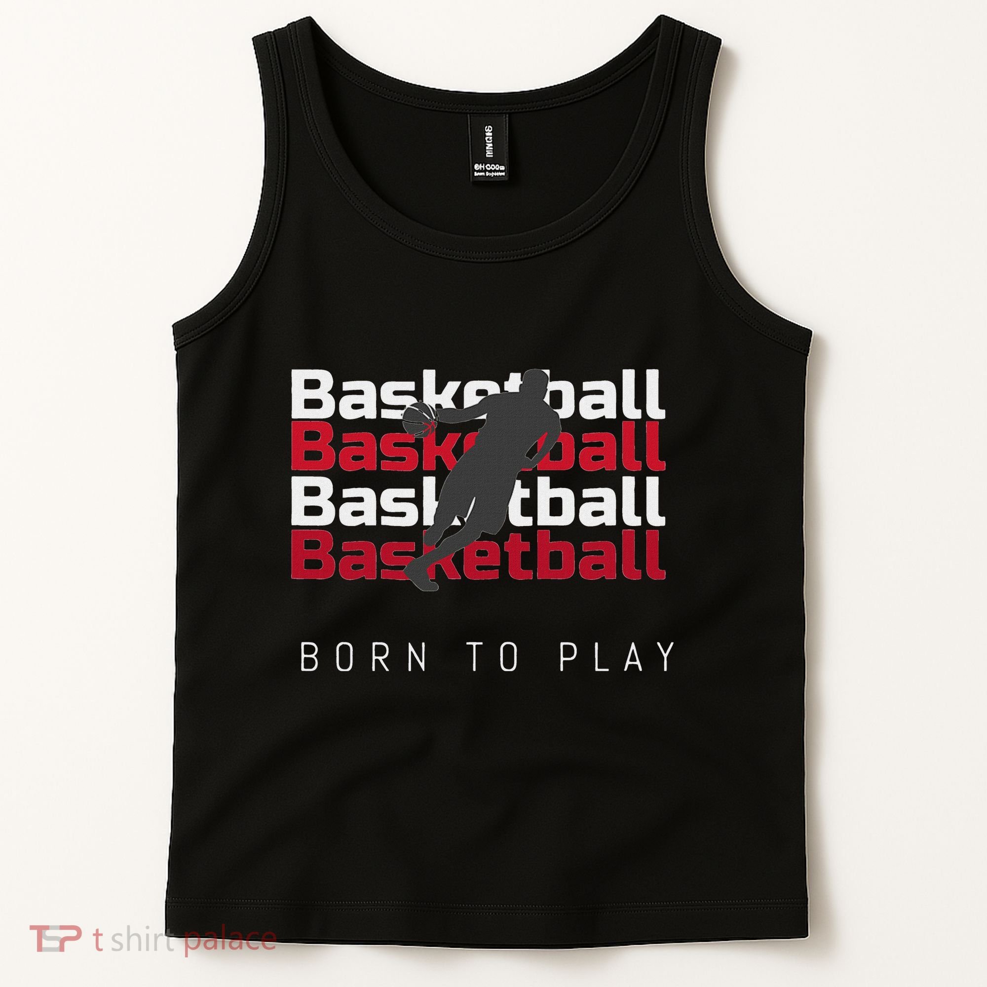 Basketball Born To Play Tank Top