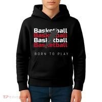 Basketball Born To Play Kids Hoodie thumb 4