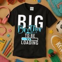 Big Brother to be Loading Big Brother Kids T-Shirt thumb 3