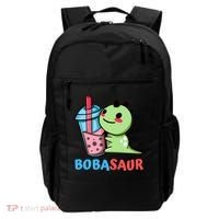 Bobasaur Bubble Tea Boba Dinosaur Kawaii Cute Dino Pun Backpack thumb 0