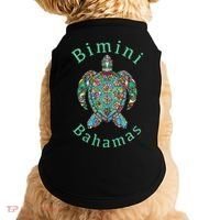 Bimini Bahamas Tribal Turtle Gift Doggie Tank thumb 0