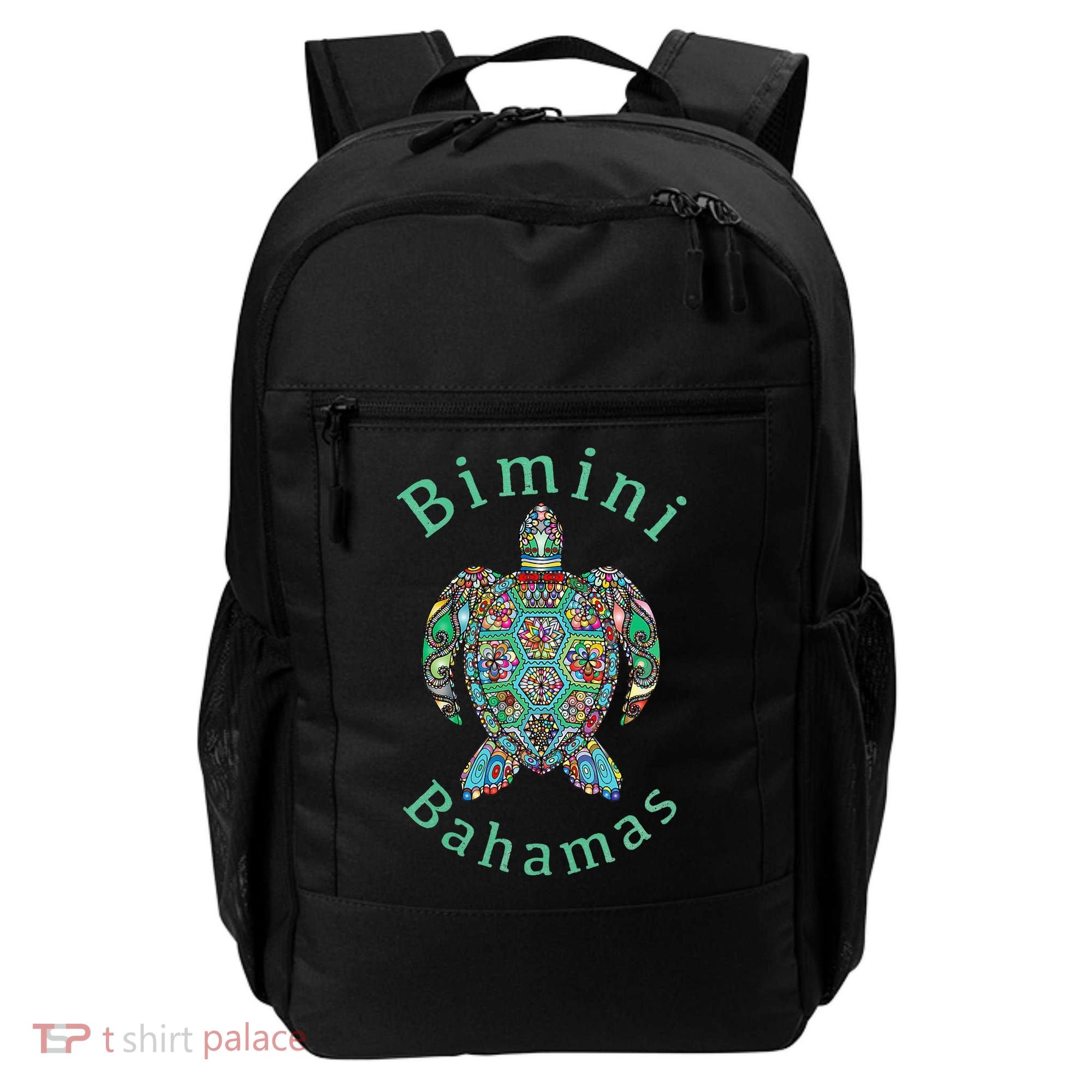 Bimini Bahamas Tribal Turtle Gift Backpack