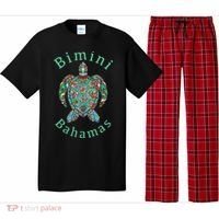 Bimini Bahamas Tribal Turtle Gift Pajama Set thumb 0