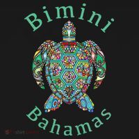 Bimini Bahamas Tribal Turtle Gift Polo thumb 3