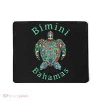 Bimini Bahamas Tribal Turtle Gift Mousepad thumb 0
