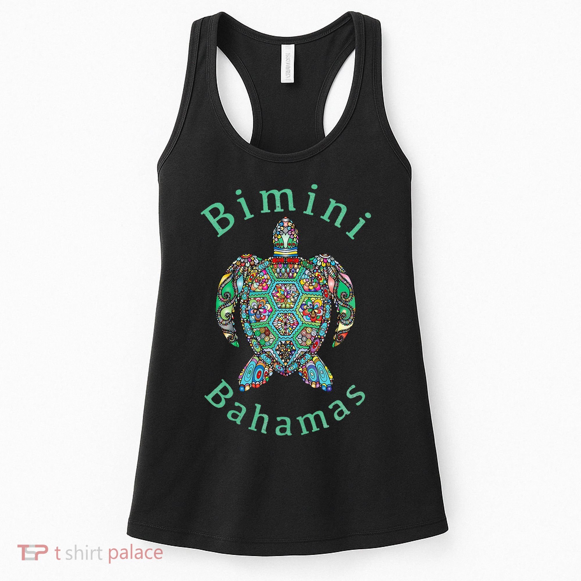 Bimini Bahamas Tribal Turtle Gift Women's Tank Top