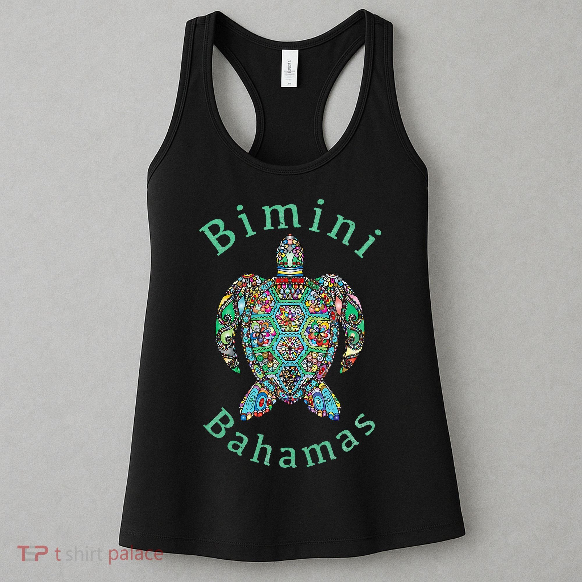 Bimini Bahamas Tribal Turtle Gift Women's Tank Top