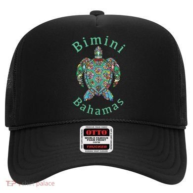 Bimini Bahamas Tribal Turtle Gift Hat