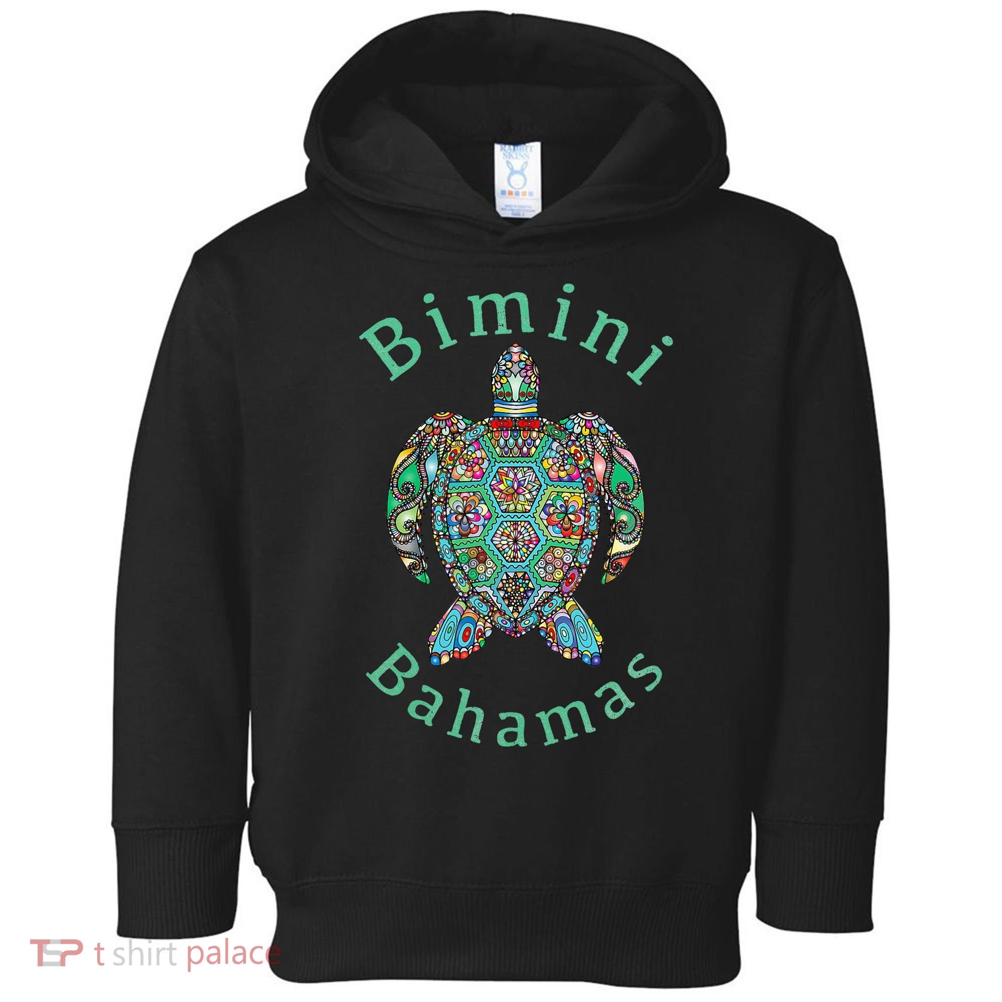 Bimini Bahamas Tribal Turtle Gift Toddler Hoodie