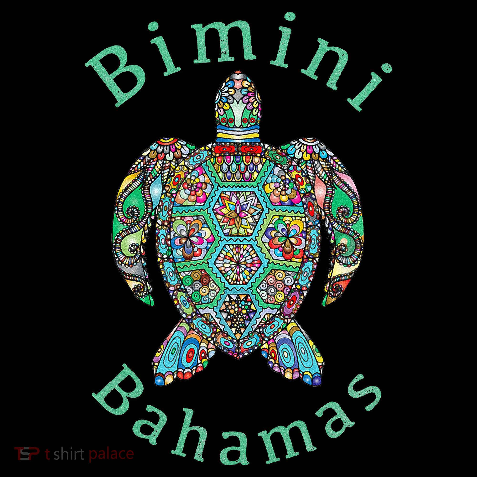 Bimini Bahamas Tribal Turtle Gift Toddler Hoodie