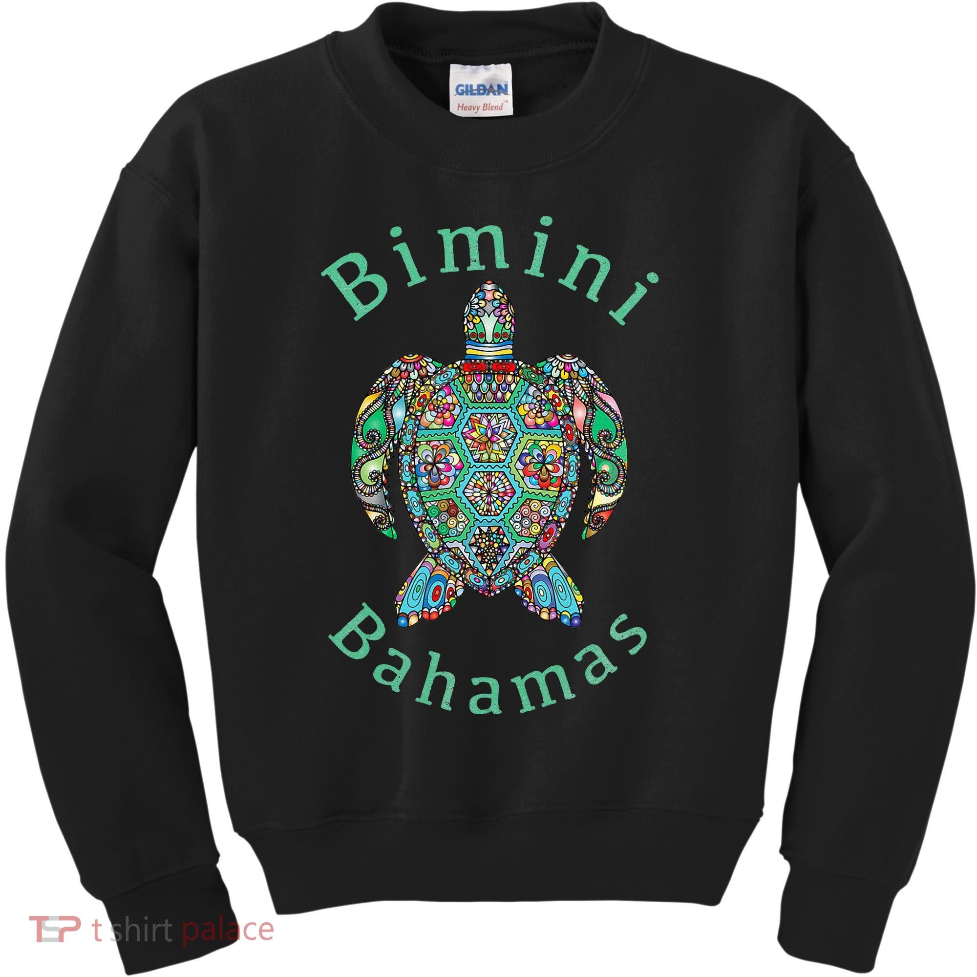 Bimini Bahamas Tribal Turtle Gift Kids Sweatshirt