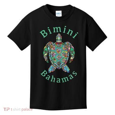 Bimini Bahamas Tribal Turtle Gift Kids T-Shirt