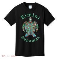 Bimini Bahamas Tribal Turtle Gift Kids T-Shirt thumb 0
