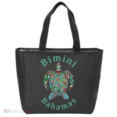 Bimini Bahamas Tribal Turtle Gift Tote Bag
