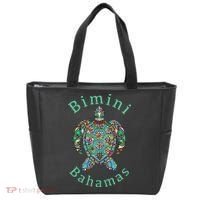 Bimini Bahamas Tribal Turtle Gift Tote Bag thumb 0