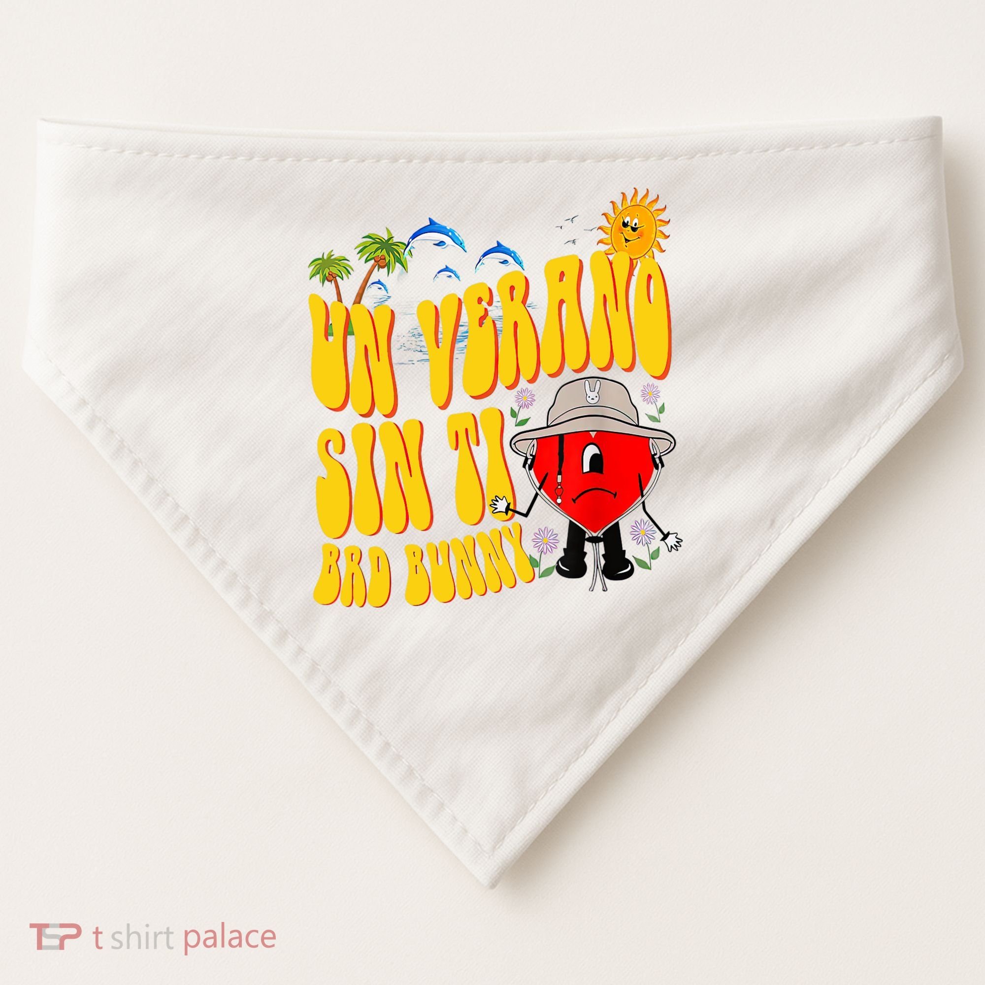 B Bunny Un Verano Sin Ti Latino USA-Made Doggie Bandana
