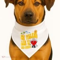 B Bunny Un Verano Sin Ti Latino USA-Made Doggie Bandana thumb 1