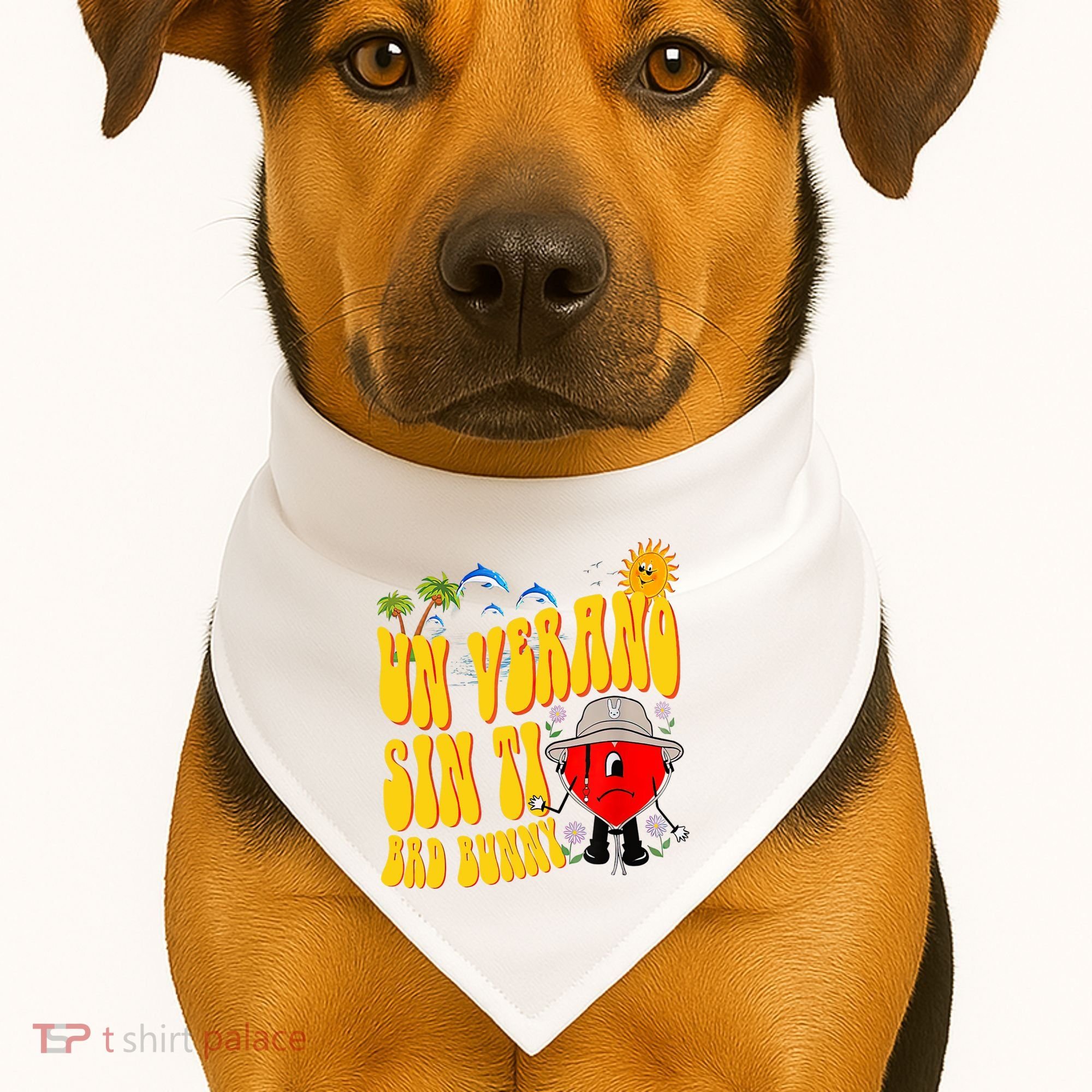B Bunny Un Verano Sin Ti Latino USA-Made Doggie Bandana