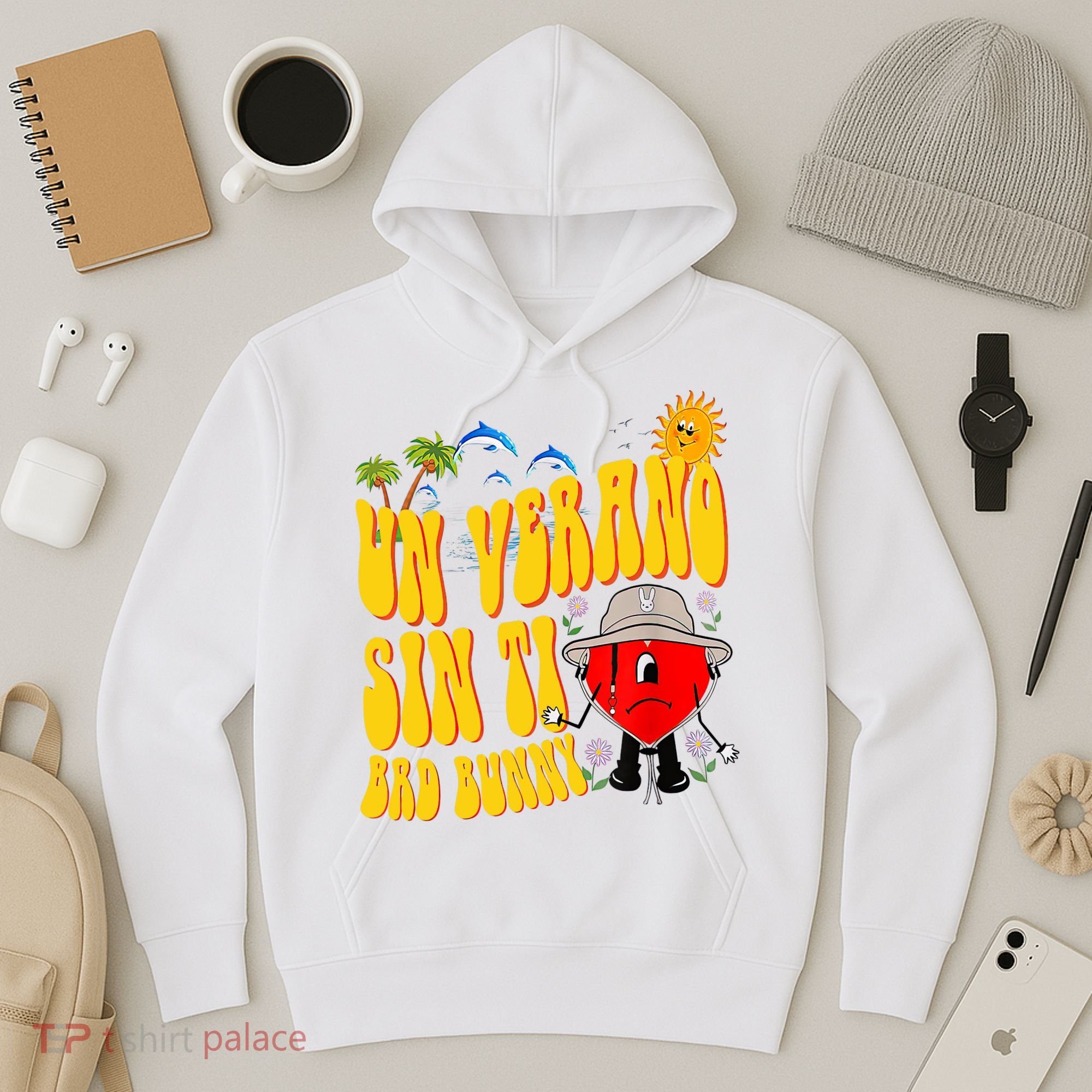 B Bunny Un Verano Sin Ti Latino Hoodie